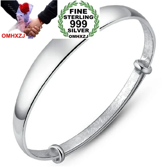 OMH оптовая продажа модные ювелирные изделия для женщин kpop star Smooth Fine 999