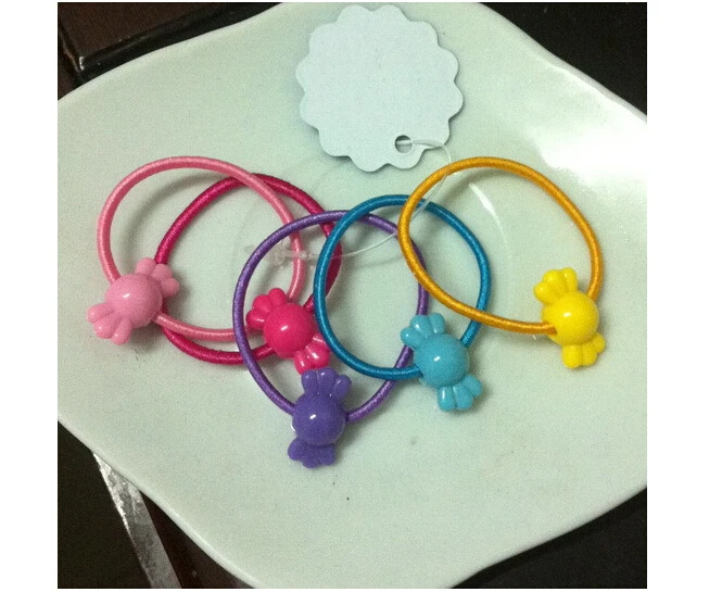 TS240 2018 Новая мода хорошее платье для девочек веревка головы цветная пластиковая