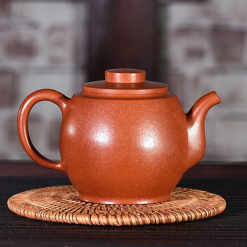 

Source Wholesale Yixing Dark-red Enameled Pottery Teapot Raw Ore Coarse Sand Fish Seed Cinnamon Paste Famous Manual Customized