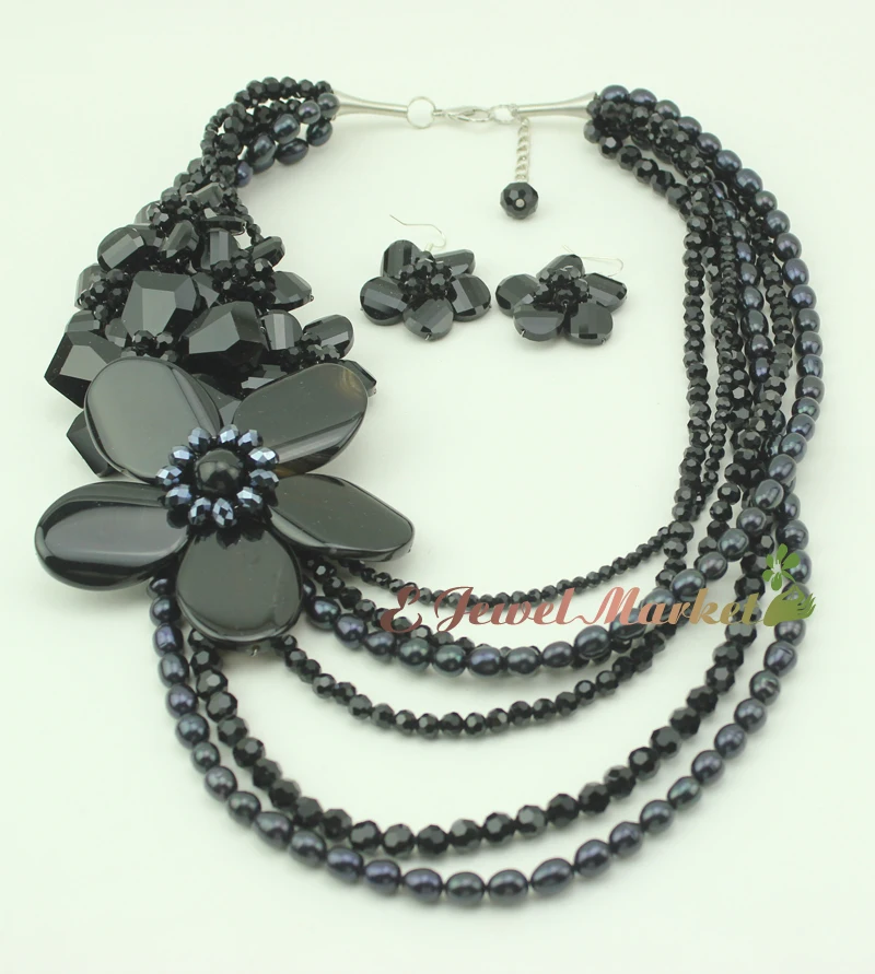 Заметное ожерелье колье ювелирные изделия богемное ошейник Женщины Кристалл