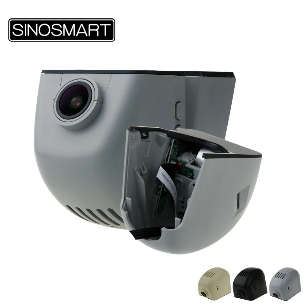 SINOSMART Wifi DVR для Audi A1 A3 A4L A5 A6L A7 A8 Q3 Q5 Q7 и т. Д. Общая модель управления приложением Novatek