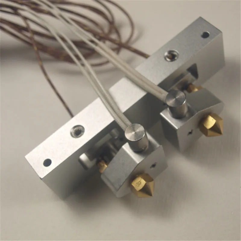 Replicator 2X Hot End assembly kit dual extruder Replicator 2X Bar Mount Assembly w/ Stranded Thermocouple set/kit Replicator 2X Hot End assembly kit dual extruder Replicator 2X Bar Mount Assembly w/ Stranded Thermocouple set/kit