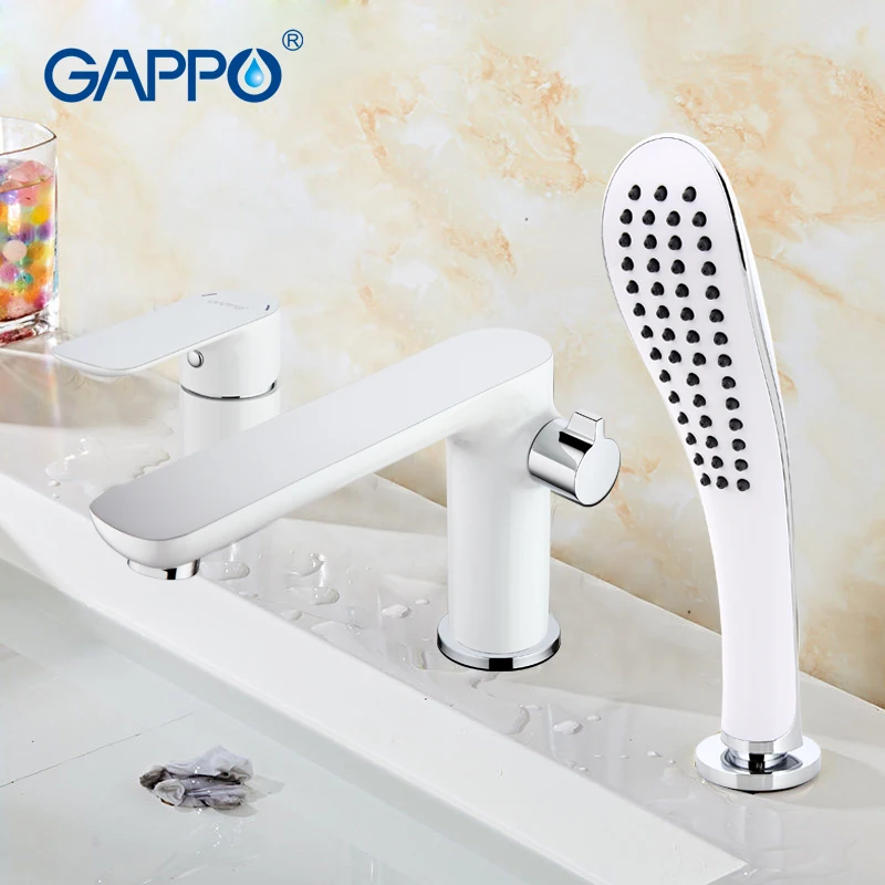 GAPPO 1 компл. Высокое качество Водопад ванна раковина кран torneira смеситель холодной и горячей воды Туалет Раковина кран grifo комплект ручного душа G1148