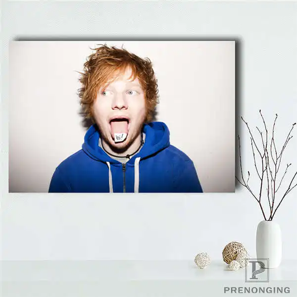 Canvas Poster Холст постер из шелковой ткани горячая Распродажа ed sheeran Плакат Украшение дома Плакат Печать Стильный ретро декор хороший плакат#190114@ 17 - Цвет: Canvas Poster