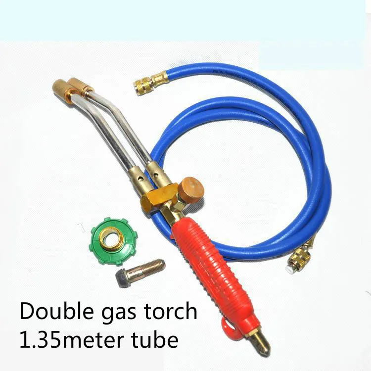

Refrigeration Tools Liquefied Gas Gun torch Double Head Welding torch