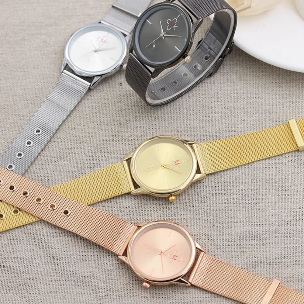

Men's And Women's Fashion Classic Quartz Stainless Steel Watch #W