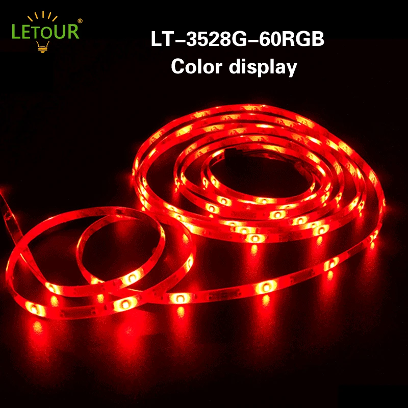 Светодиодный RGB полоса 16 цветов светодиодный светильник-гирлянда