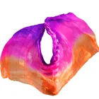 Фата для танца живота, 2017 натуральный шелк, 100% * 250 см