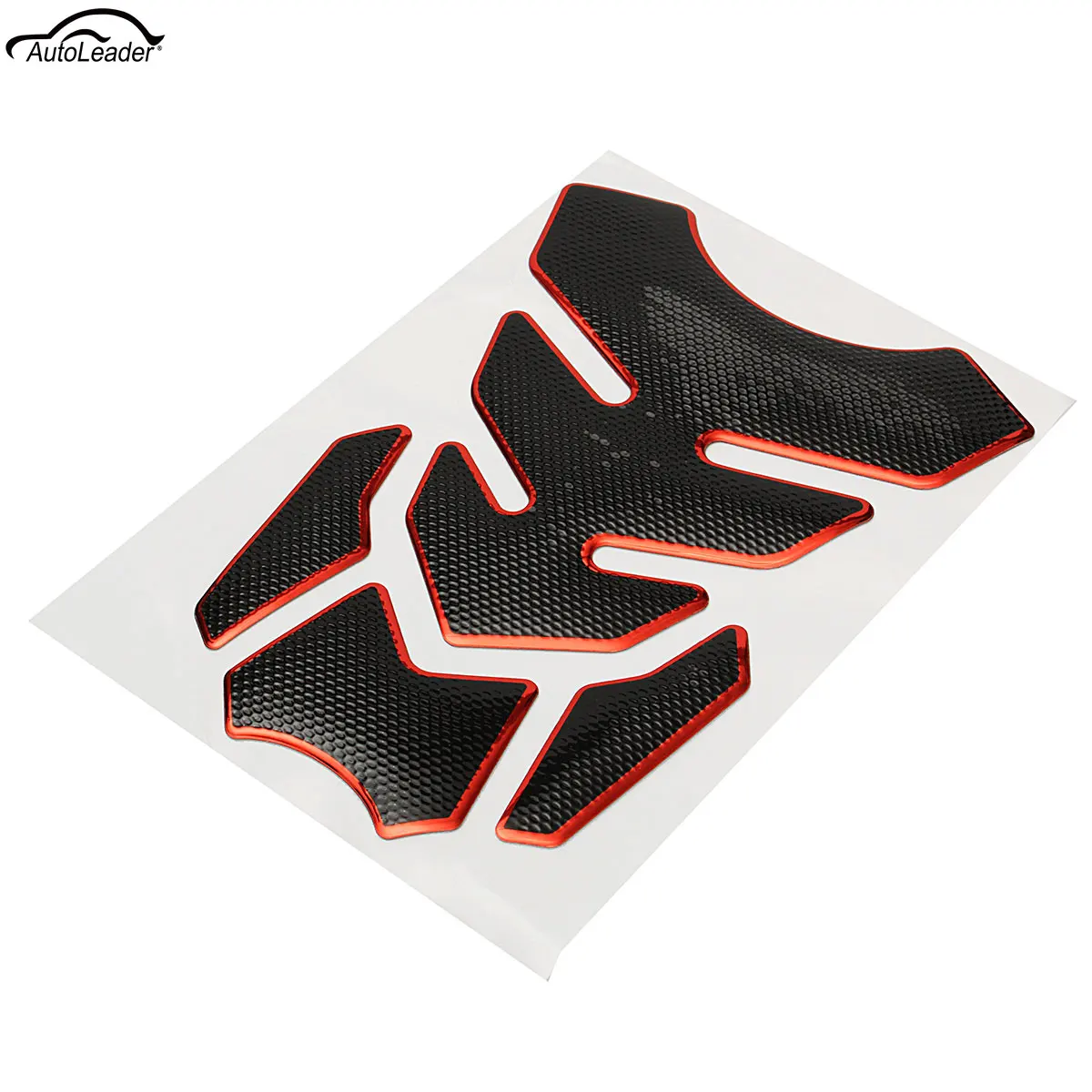 

Universal Red Motorcycle 3D Rubber Sticker Gas Fuel Oil Tank Pad Protector Cover Decals