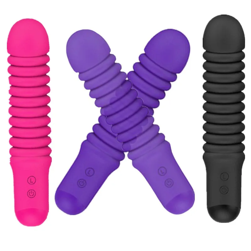 Электрический вибратор с силиконовой резьбой вибраторы для женщин устройство