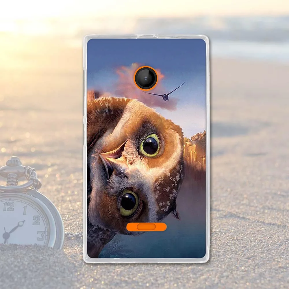 Мягкие чехлы из ТПУ на заднюю панель, чехлы для Nokia microsoft Lumia 430 N430, Защитные чехлы для Nokia Lumia 430