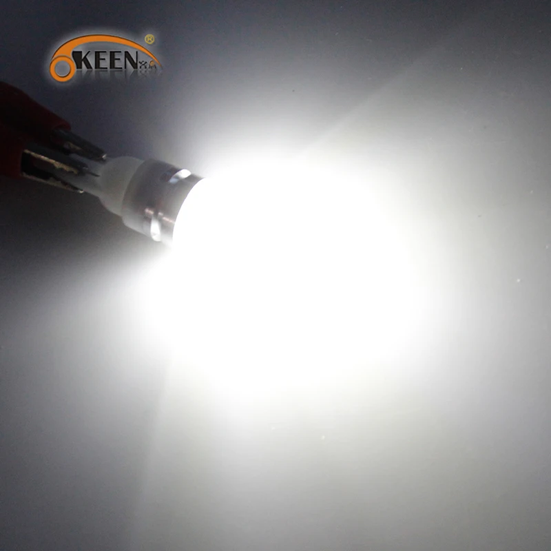 Светодиодный светильник OKEEN 10x T10 3SMD 2835 лампы 194 501 w5w керамическое основание