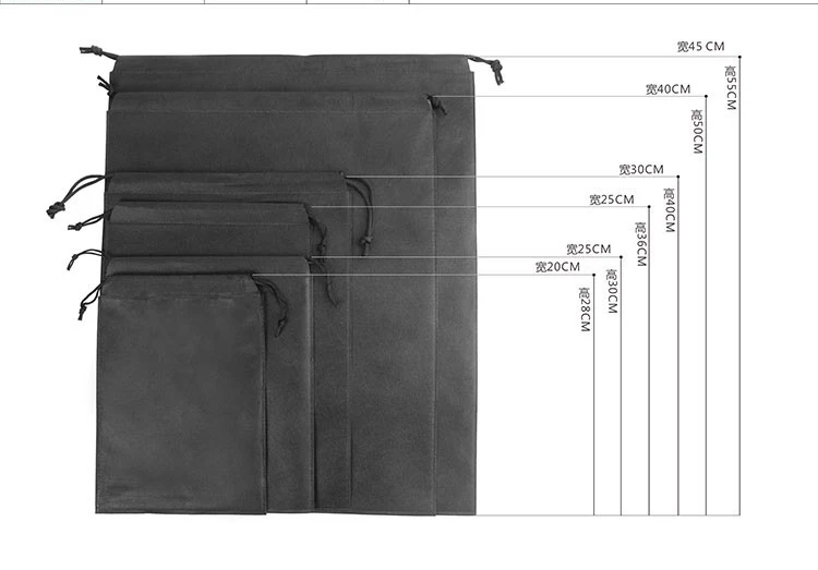 10 шт. Высококачественная Нетканая сумка для покупок с логотипом путешествий