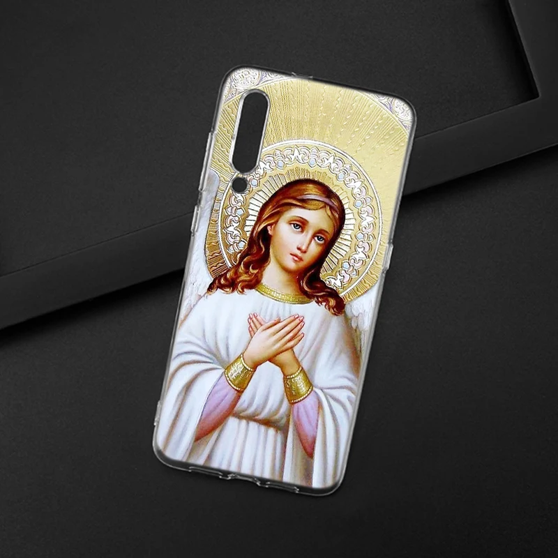 Силиконовый чехол The Guardian Angel для Xiaomi Pocophone F1 9T 9 9SE 8 A2 Lite A1 Mix3 Redmi K20 7A Note 4 4X 5 6 7 Pro S2 |