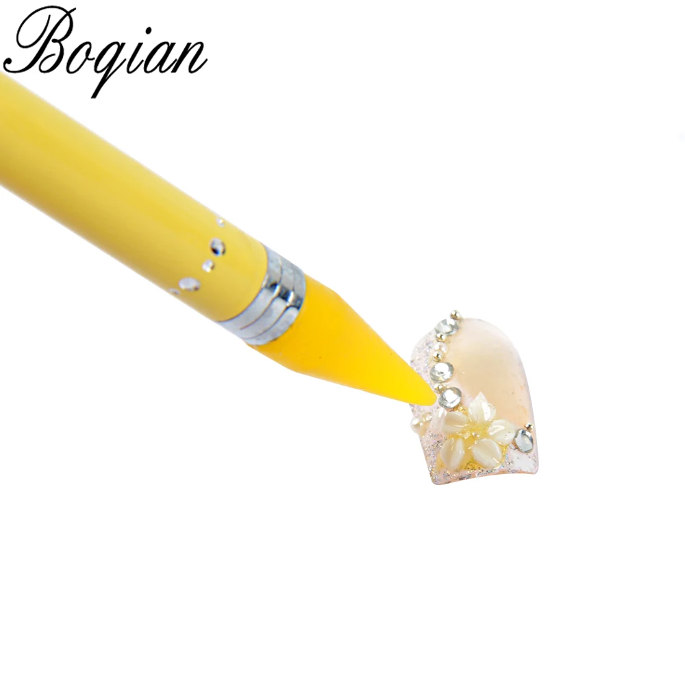 BQAN восковая палитра Стразы Dotting Pen двухсторонняя ручка для бисера инструмент