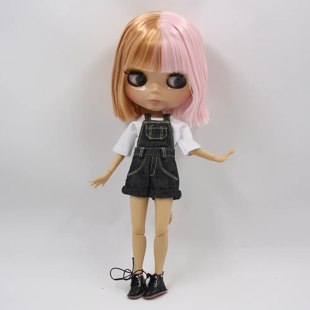 Ледяной DBS Blyth кукольные загорелая кожа шарнирное тело глянцевый Золотой пишется