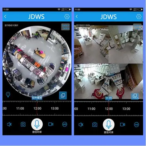 V380 HD 960 P/1080 phvr WI FI IP Камера 2.0MP Поддержка Max карты TF объемом 64 ГБ P2P двухканальную