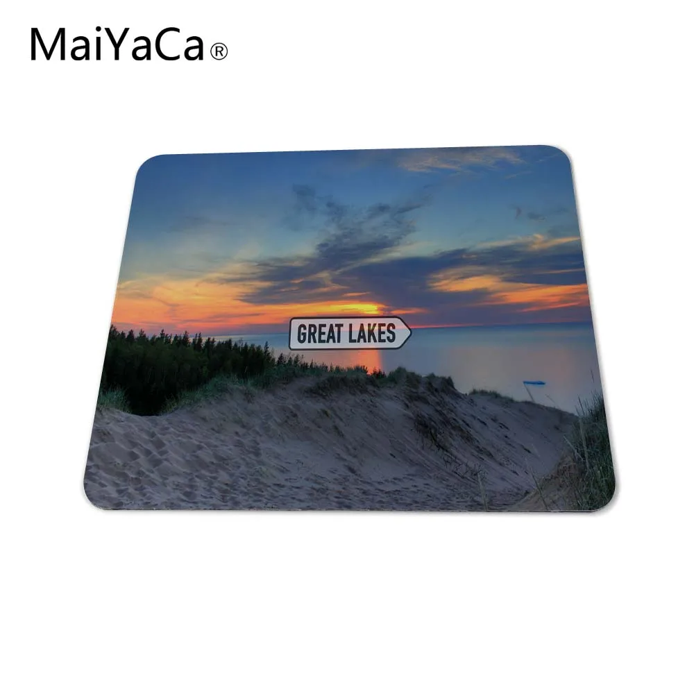 MaiYaCa Great Lake горячая Распродажа коврик для мыши на заказ размер 18*22 см и 25*29