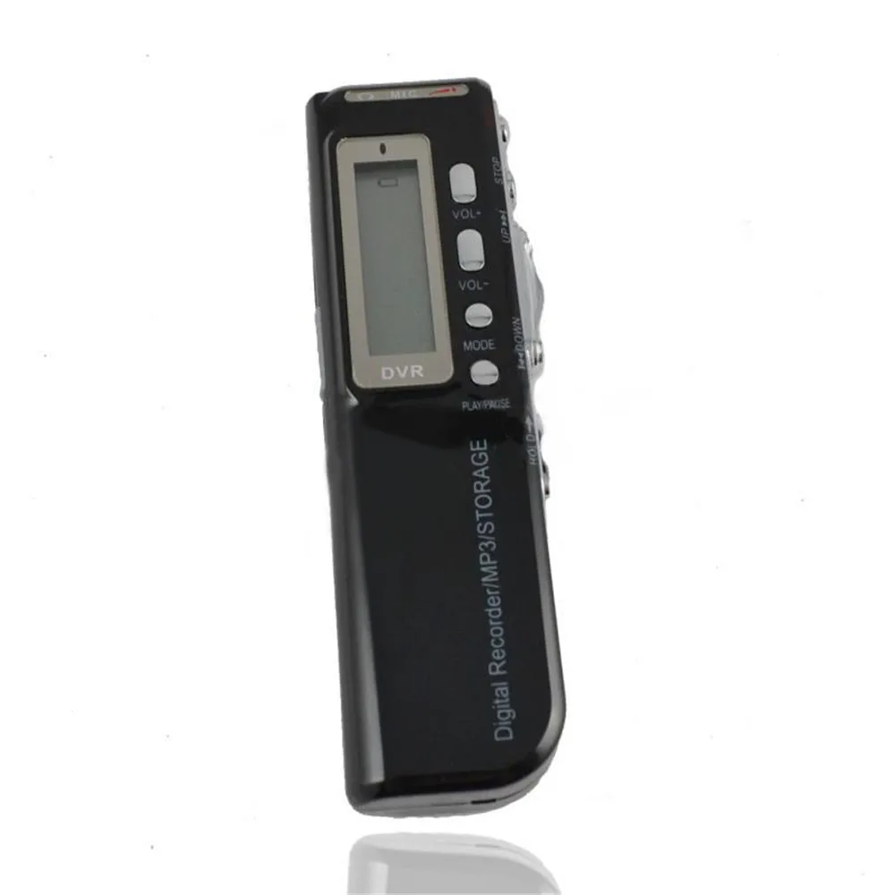 10 шт. 8 ГБ USB VOR черный аккумуляторная цифровой аудио ручка 650Hr диктофон mp3 плеер