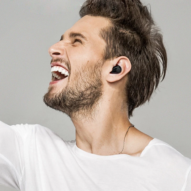 Беспроводные Bluetooth наушники, Bluetooth спортивные для телефона, 10 часов прослушивания музыки, свободные руки, мини-гарнитура, наушники для вождения автомобиля