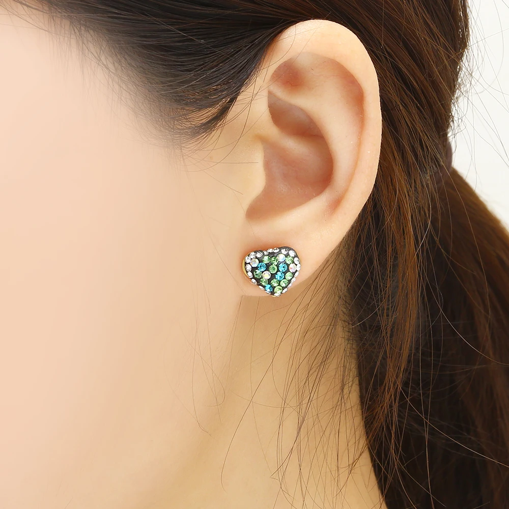 Женский комплект украшений OUFEI из колье и сережек нержавеющей стали с