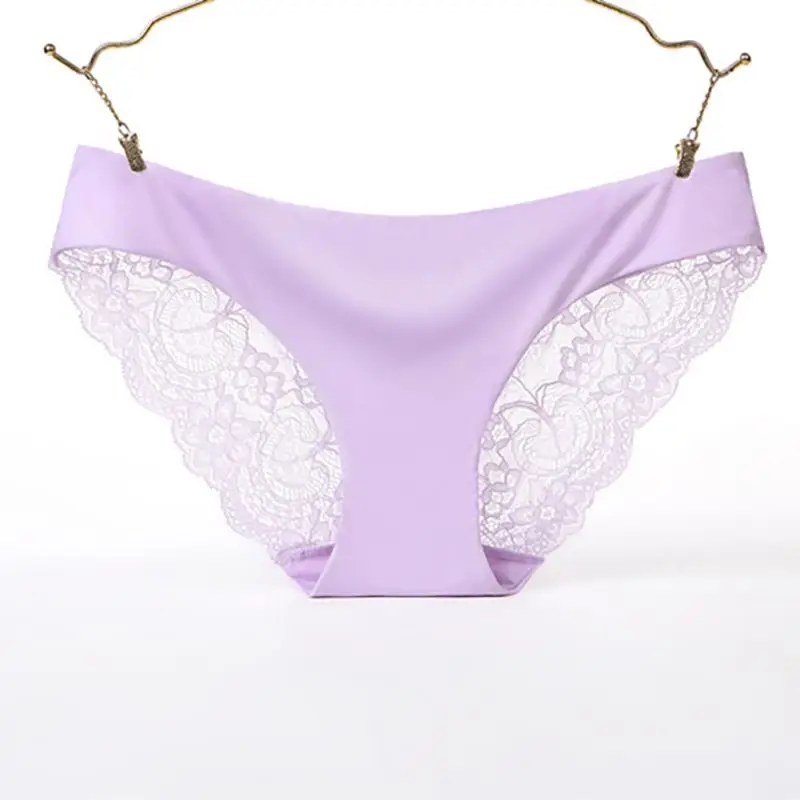 Женское нижнее белье сексуальное хлопковые кружевные трусы с низкой посадкой