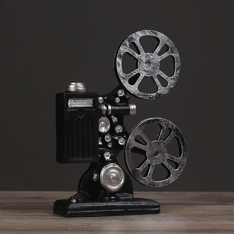 Ретро Декор проектор Модель украшения бар кафе Смола ювелирные изделия