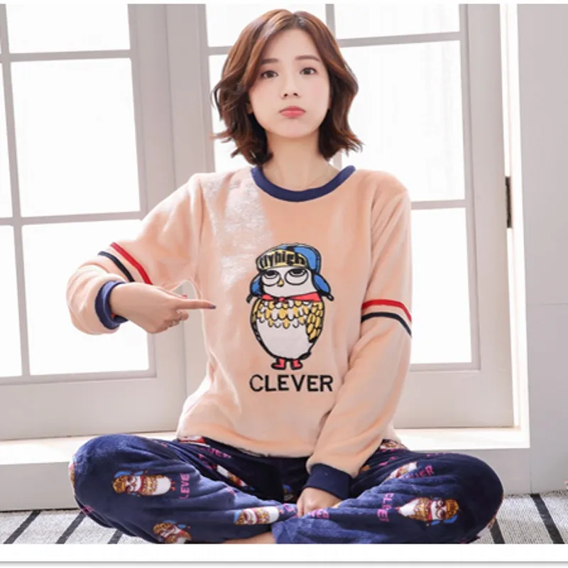 model 16 Большие размеры, L-6XL, 7XL, 8XL, зимние женские плотные фланелевые комплекты для сна, Женский комплект, коралловый флис, мужские большие пижамные комплекты с капюшоном - Цвет: model 16