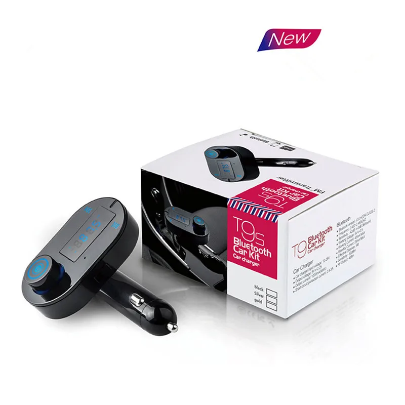 T9 обновления t9s автомобиля mp3 плеер Беспроводной Bluetooth fm-передатчик модулятор Hands
