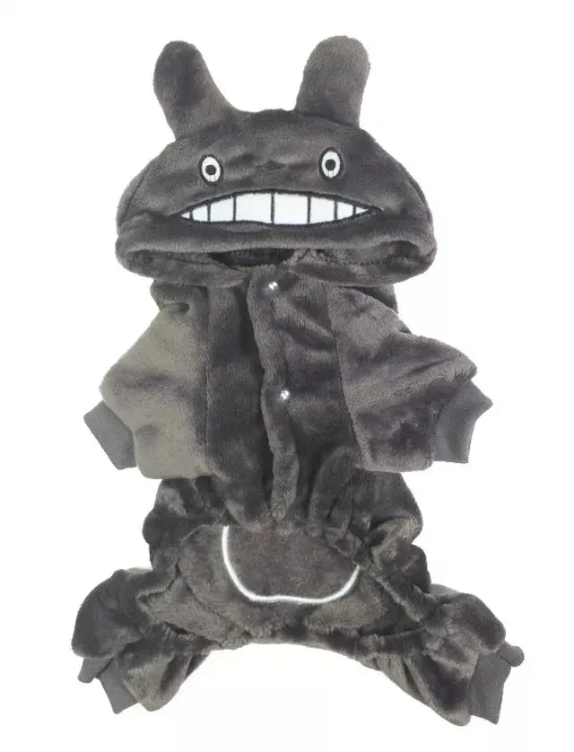 Зимняя теплая одежда больших размеров для собак собачий наряд Хэллоуина Одежда