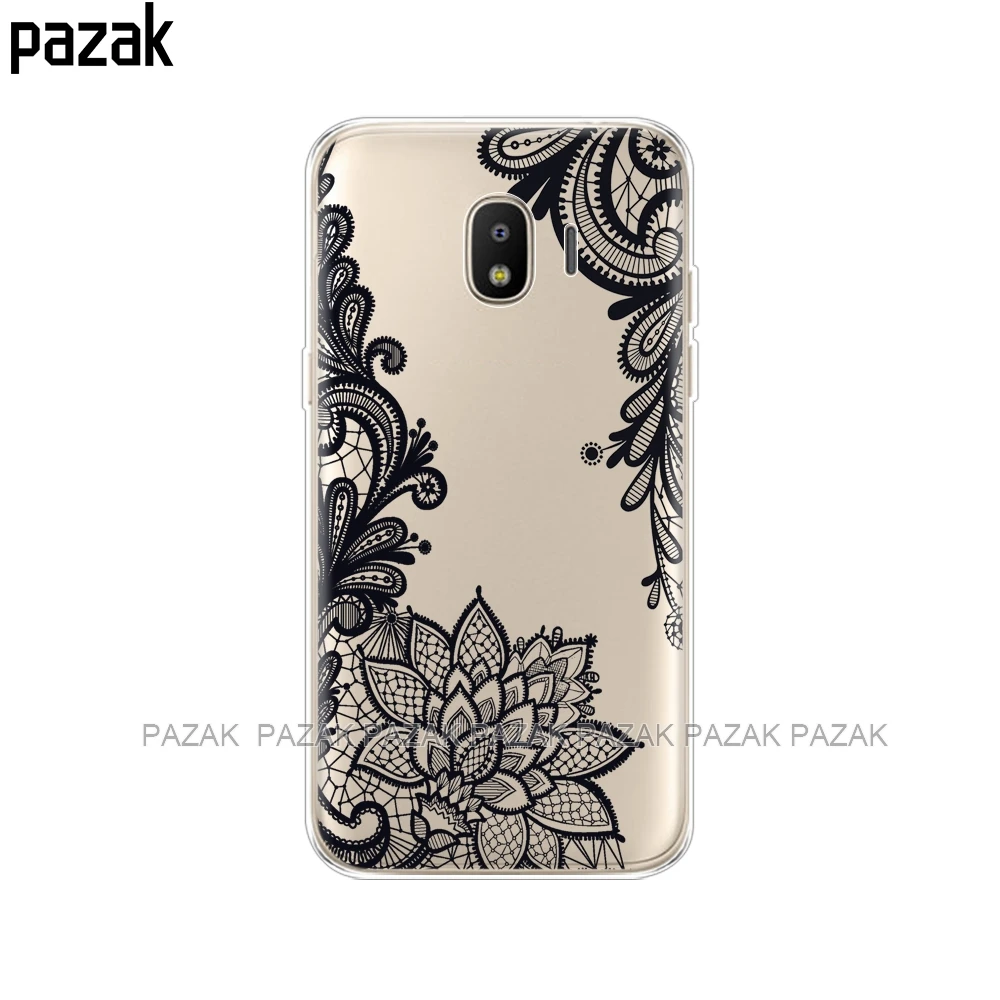 Силиконовый чехол для samsung Galaxy J4 чехол s Мягкий ТПУ задняя крышка Galaxy J4 EU J400F J400 телефон для samsung J4 чехол