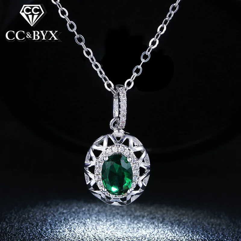 Женское Ожерелье с кулоном из фианита кристаллами|necklaces for women|pendant necklacenecklace party |
