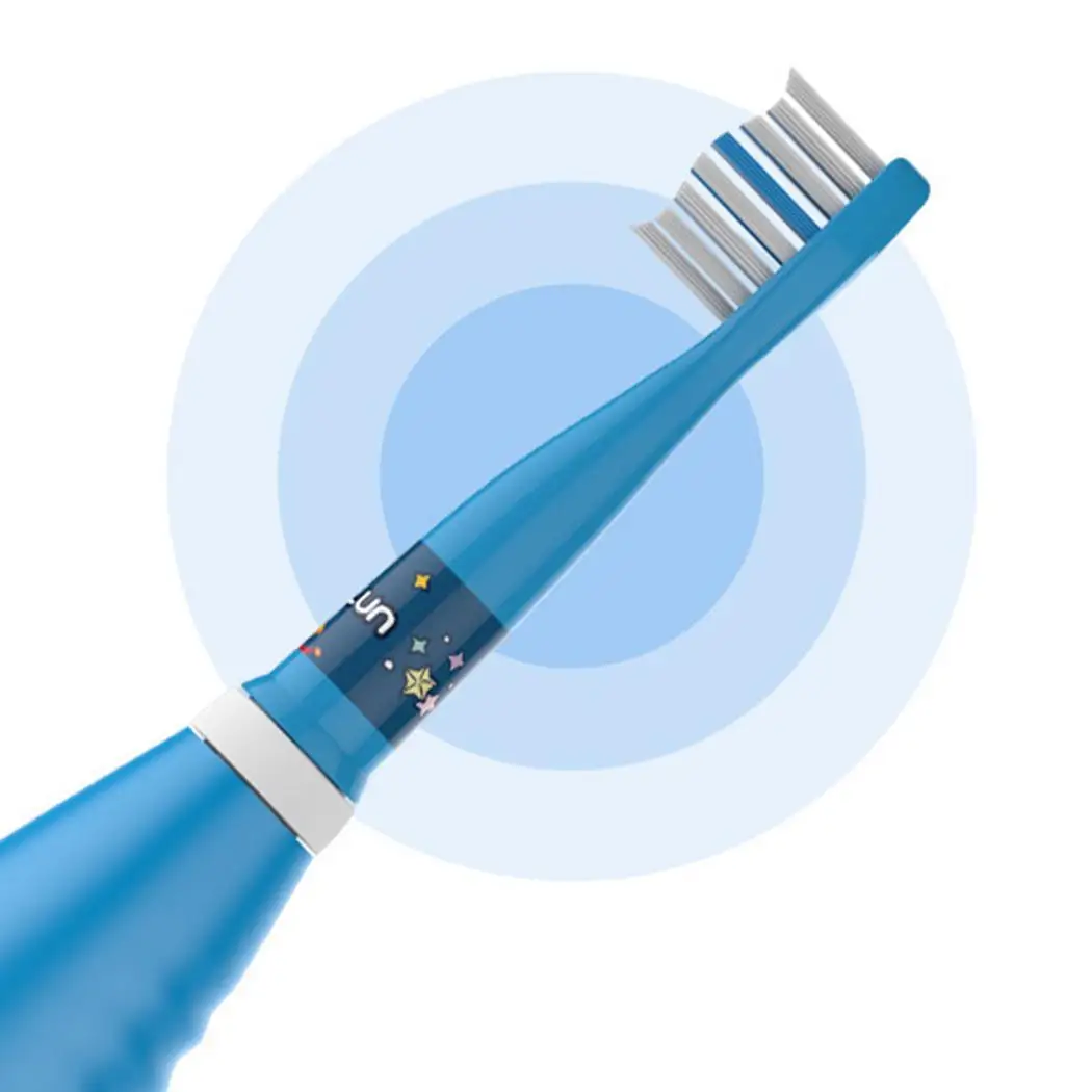 Дети мультфильм USB перезаряжаемые чистые мягкие IPX7 уход за деснами звуковые