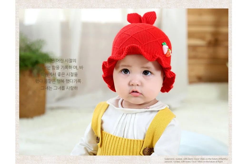 Kid Child Baby Boys Girls Beanie Hat Cap Winter Warm Double Fur Pom Bobble Knit | Детская одежда и обувь - Фото №1