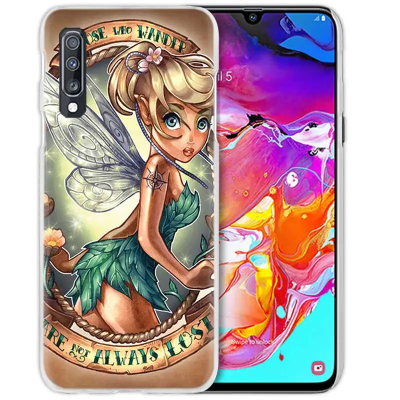 02 Принцесса Ариэль маленькая чехол с русалкой для samsung Galaxy M40 A50 A80 A70 A60 A40 A30 A20e A10 J4 J6 плюс J8 жесткий чехол из поликарбоната - Цвет: 02