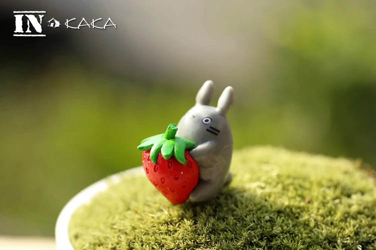 9 шт. kawaii милые аниме Мой сосед Тоторо микро садовый Пейзаж украшения газон Фигурки игрушки DIY аксессуары для аквариума