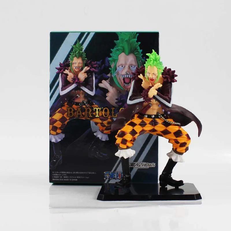 with box -D " 17 см аниме одна деталь Луффи Ace usopp Зоро Нико Робин коала нами Боа Хэнкок Бартоломео Санджи Чоппер Брук ПВХ фигурка игрушки - Цвет: with box -D