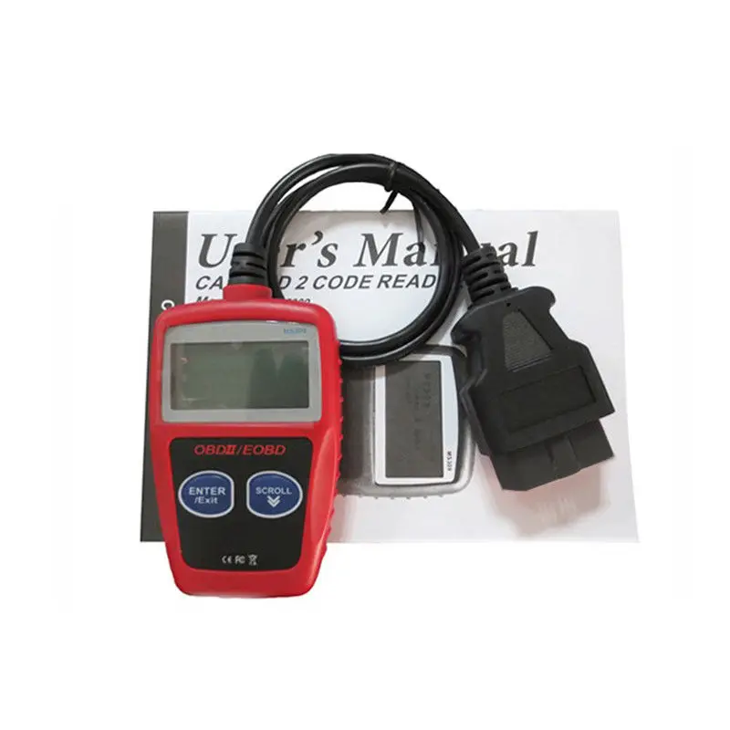 1 шт. Универсальный OBD II автомобильный считыватель кода автомобиля сканер