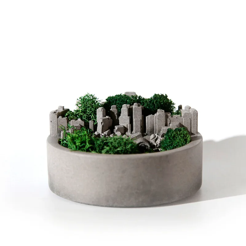 Креативная форма для цветочного горшка бетонная суккулентных растений поделок