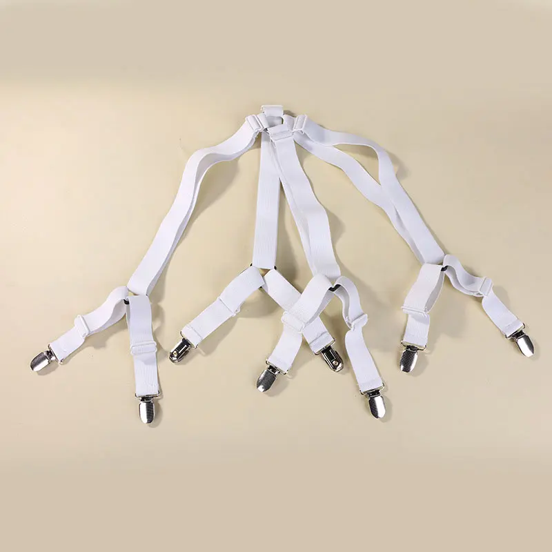 Новинка 1 комплект регулируемые ремни подтяжки для с зажимами VA88|Пряжки и крючки|