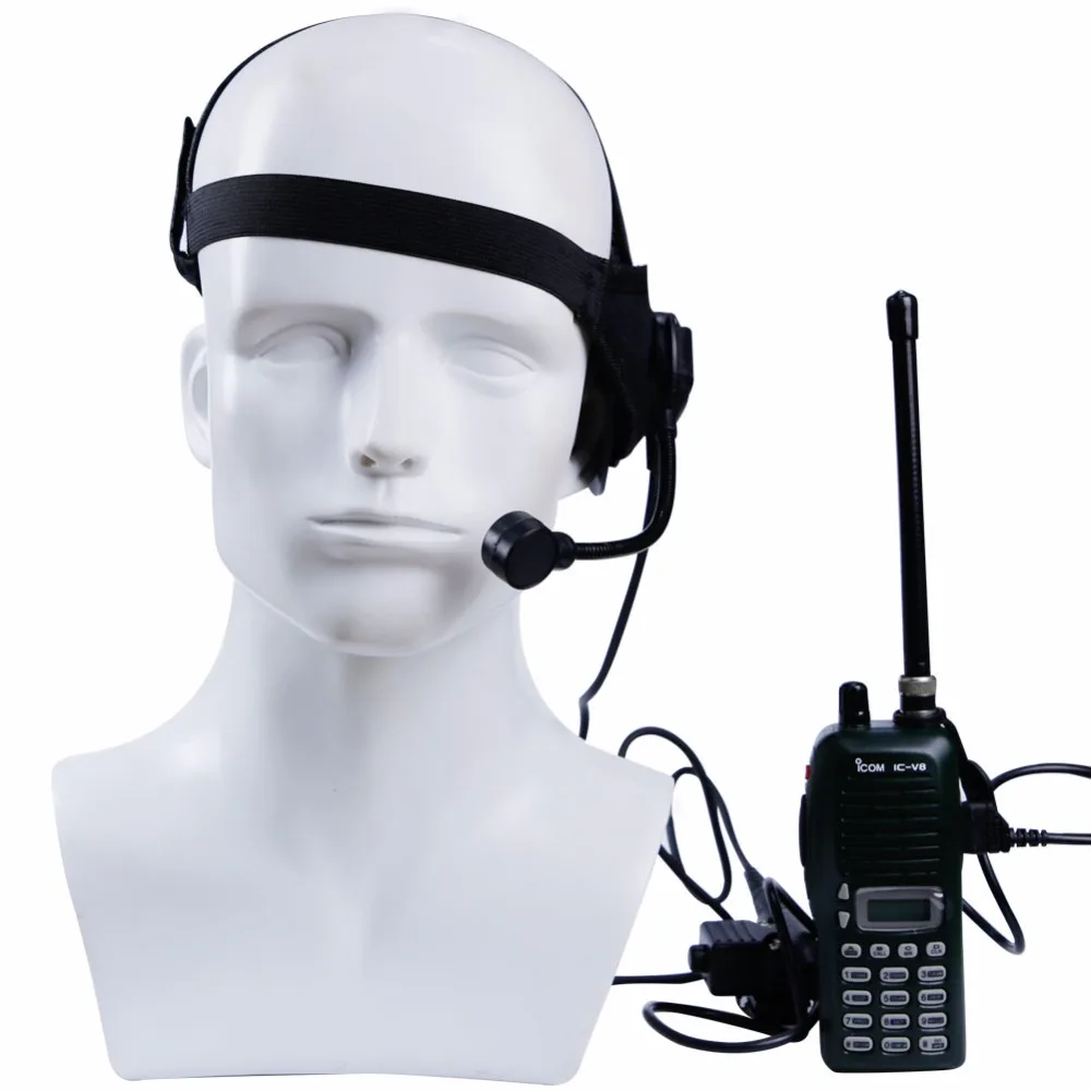 Тактический гарнитура II для наушников с микрофоном PTT Walkies рации CS Охота игровые