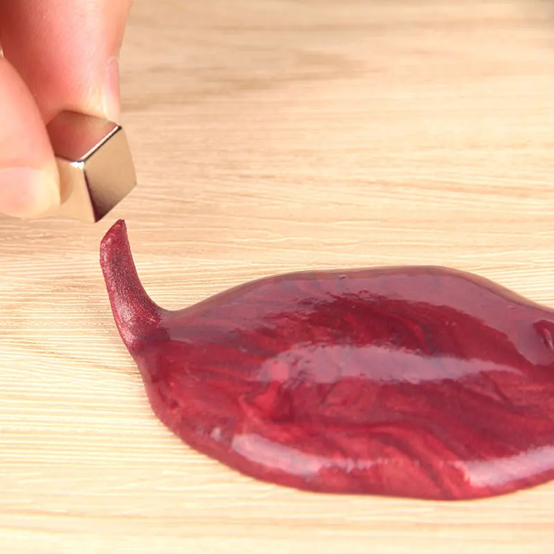 DIY магнитная слизь умная ручная пушистая Полимерная глина магнит Пластилин