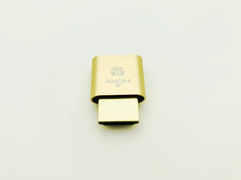 Адаптер Виртуального дисплея VGA HDMI 1 4 DDC EDID пустышка Безголовый эмулятор