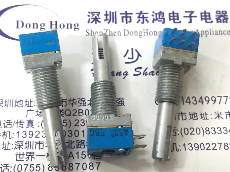 2 ШТ./ЛОТ 09 TOCOS типа двойной точности потенциометра A50K сплит вала 25 ММ регулятор