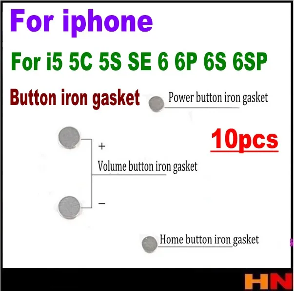 10 шт. металлическая прокладка для телефона iPhone 5 5c | Мобильные телефоны и