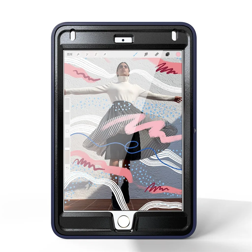 Новый чехол для планшета Ipad 7 9 IPad Mini 5/Mini 4 дюймов 2019 тонкая подставка Прочный