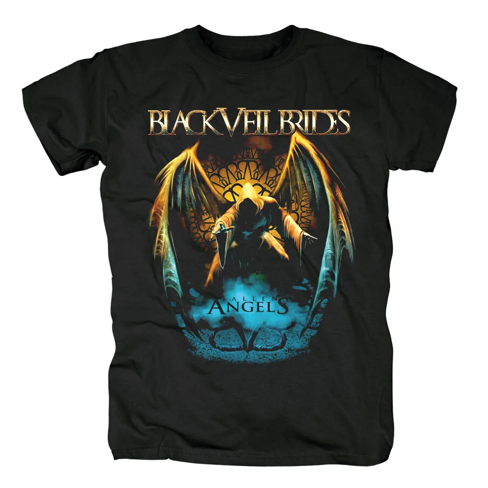 Bloodhoof BLACK VEIL BRIDES Post hardcore Glam Metal Rock Band футболка азиатского размера - Цвет: style2