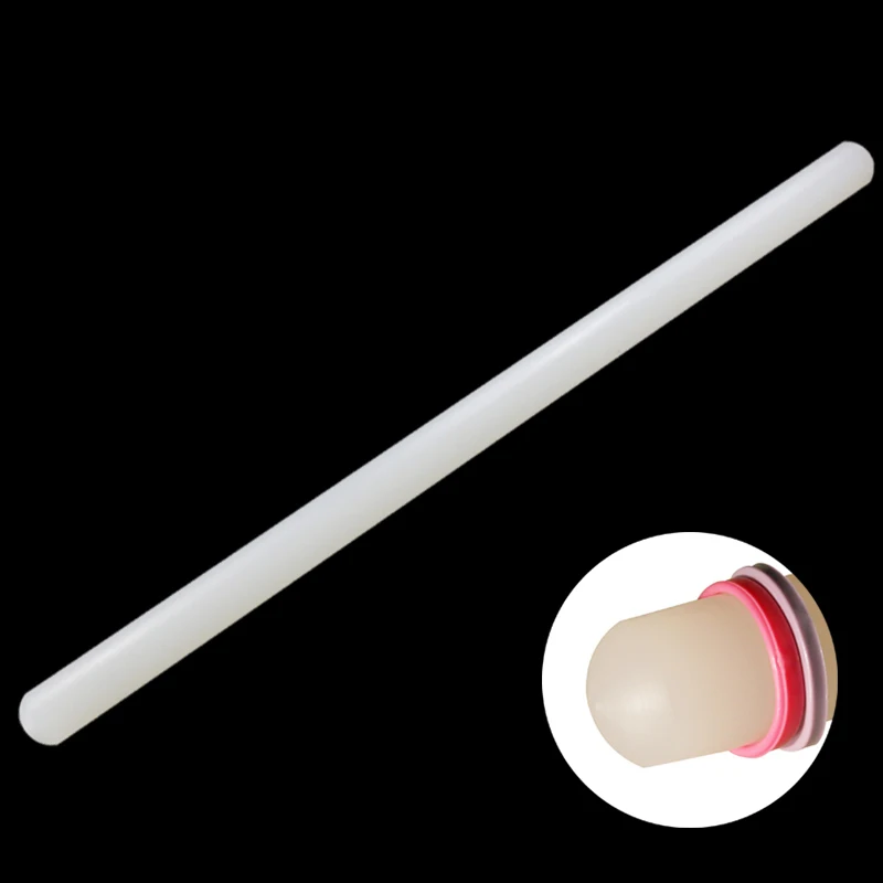 Антипригарная скалка для выпечки 50 см сахарная помадка грубая глина пиццы ролик