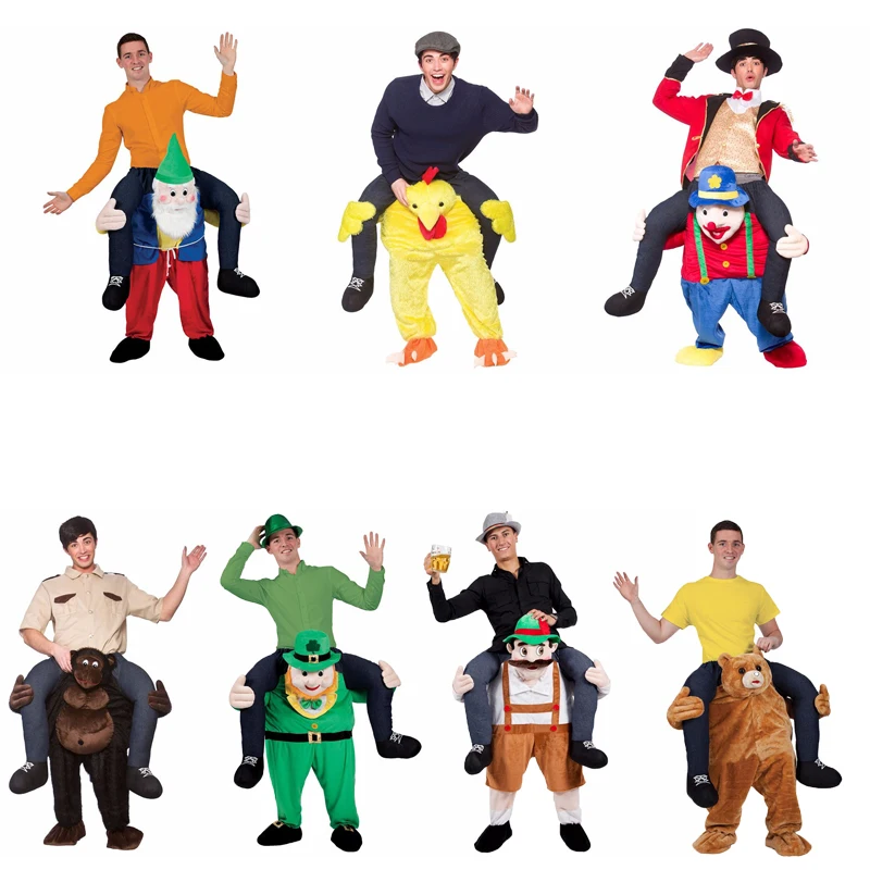 Новый талисман счастливый остров унисекс Октоберфест костюмы на Хэллоуин