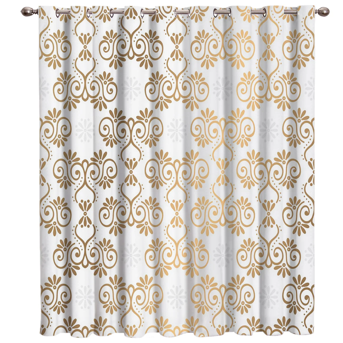 Золотой марокканский узор дамасский Декор для спальни кухни открытый декор